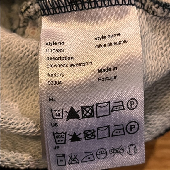 ‘Miles Pineapple’ Wesc Sweatshirt - Picture 5 of 5